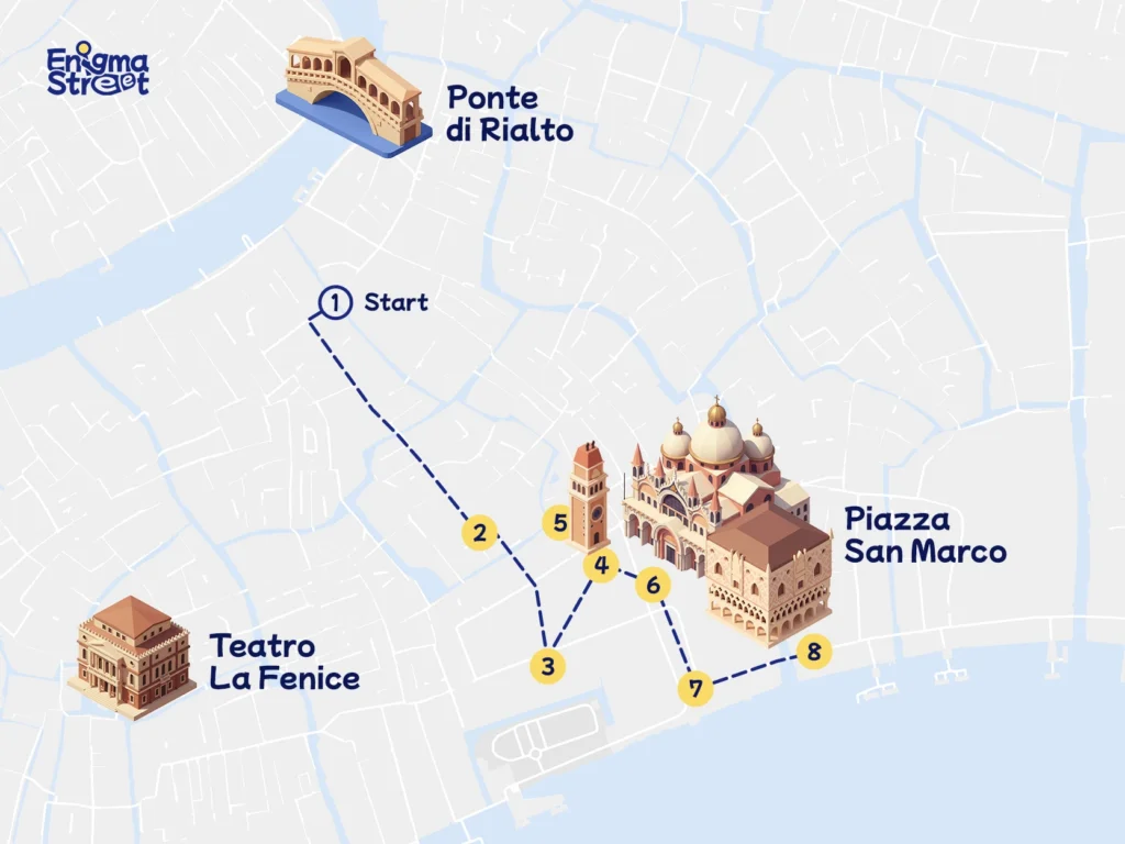 Venezia percorso 1